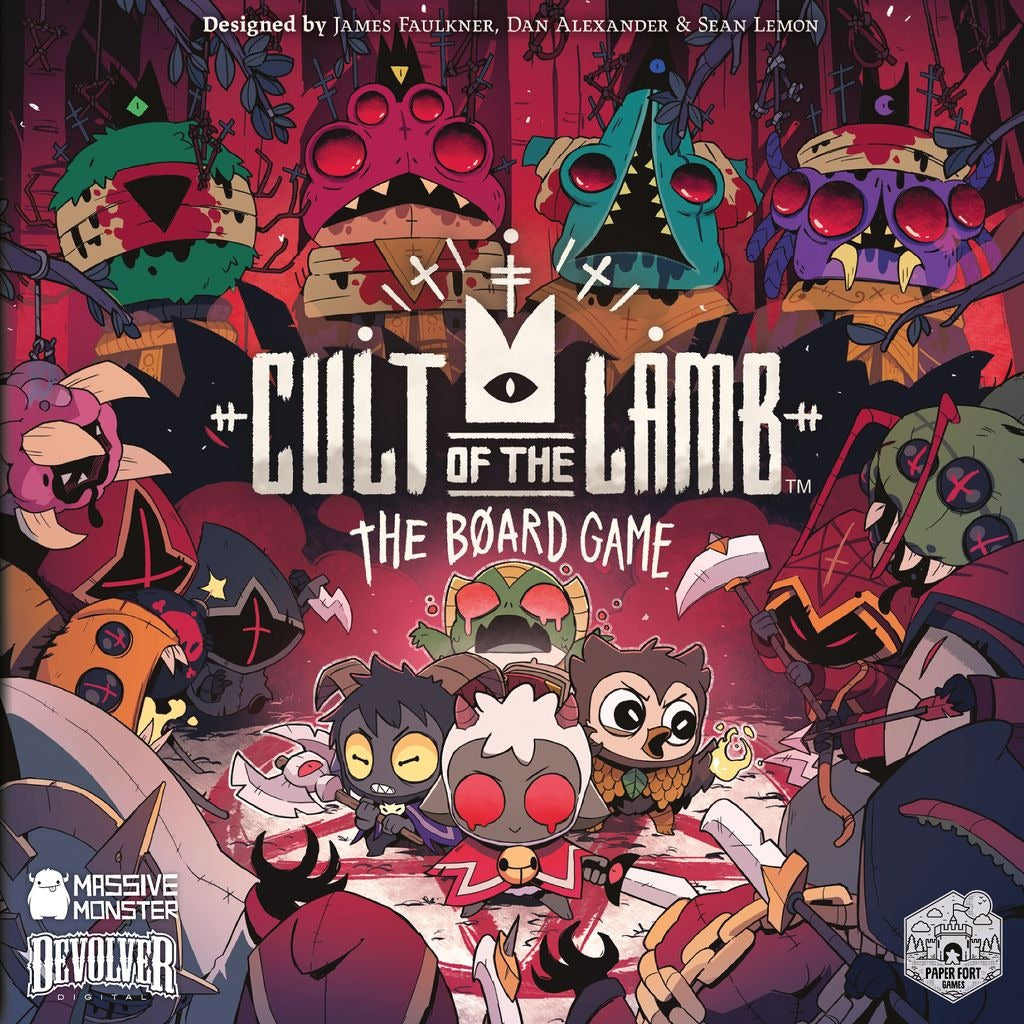 Cult of the Lamb: The Board Game — box cover