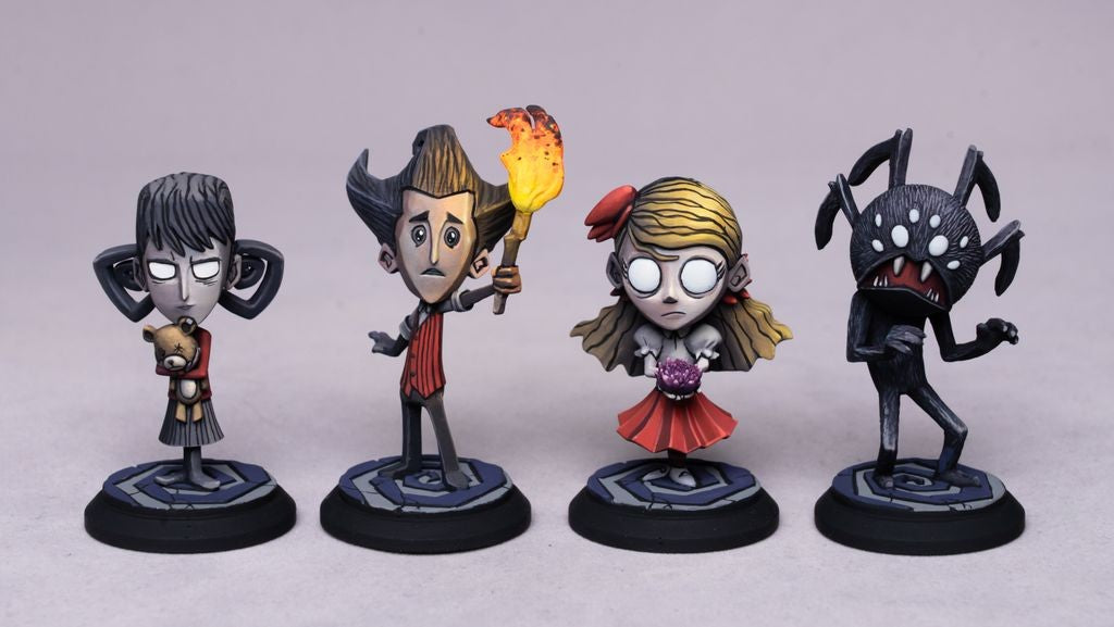 Don't Starve: The Board Game — character miniatures