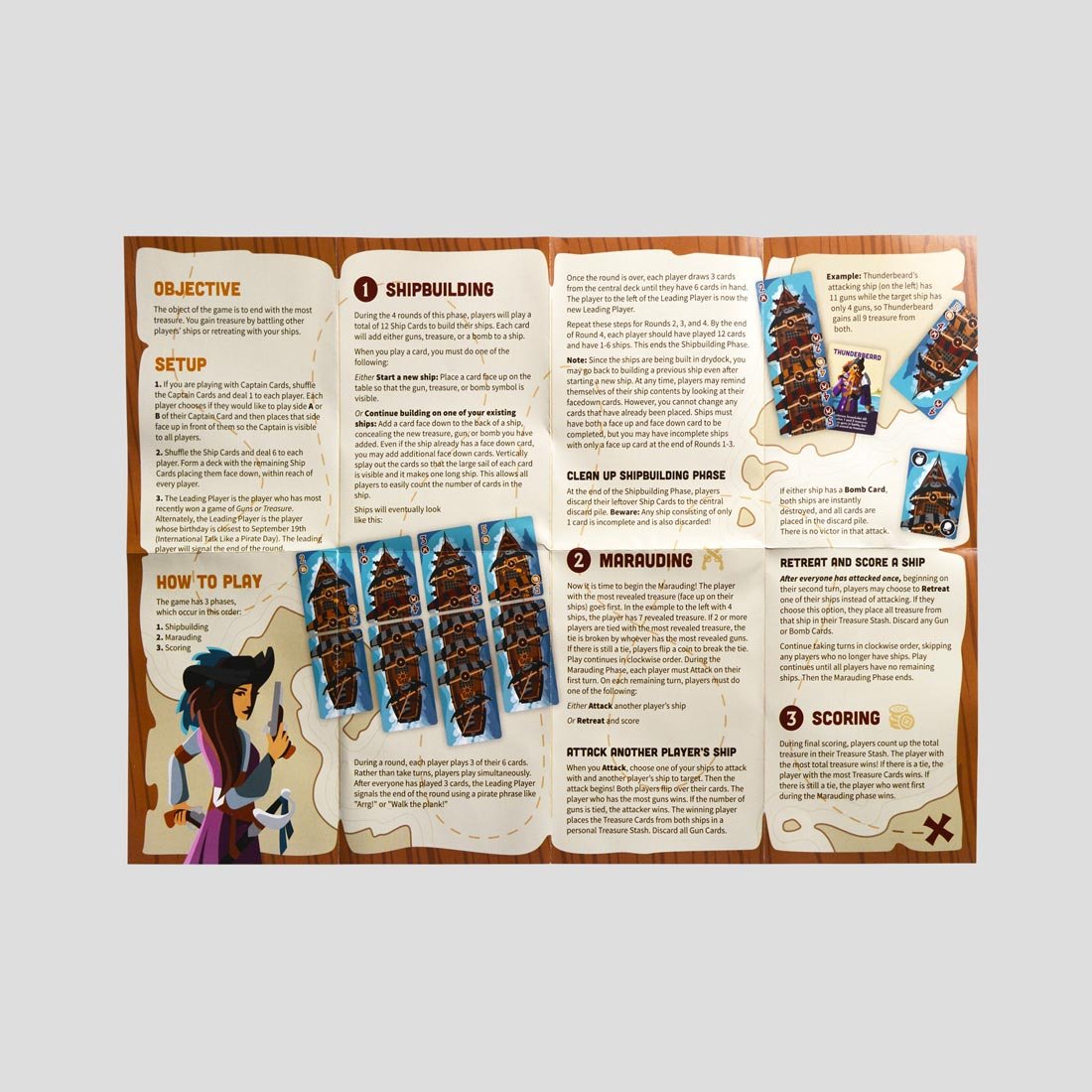 Guns or Treasure – board game image 6