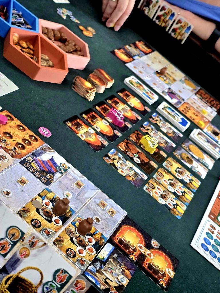Níjar — game in progress on the table