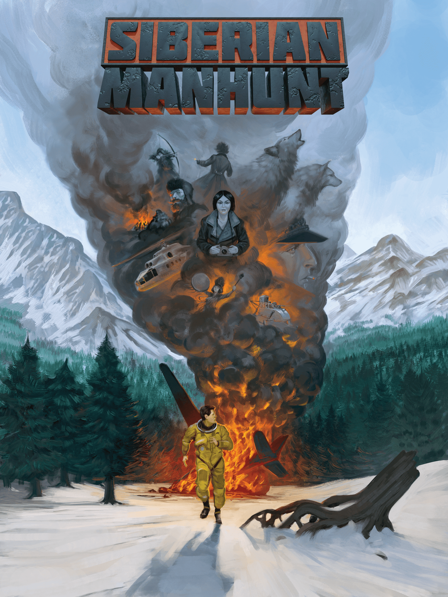 Siberian Manhunt โ asymmetric Cold War hidden movement game by Dangerous Games Oร