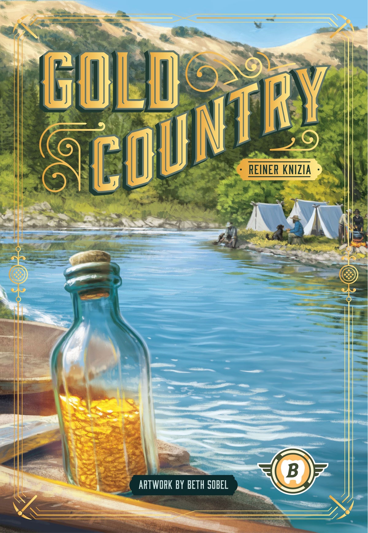 Gold Country board game box