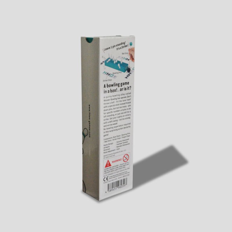 Game box and rulebook