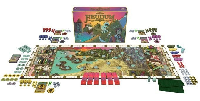 Feudum Kickstarter Edition — components