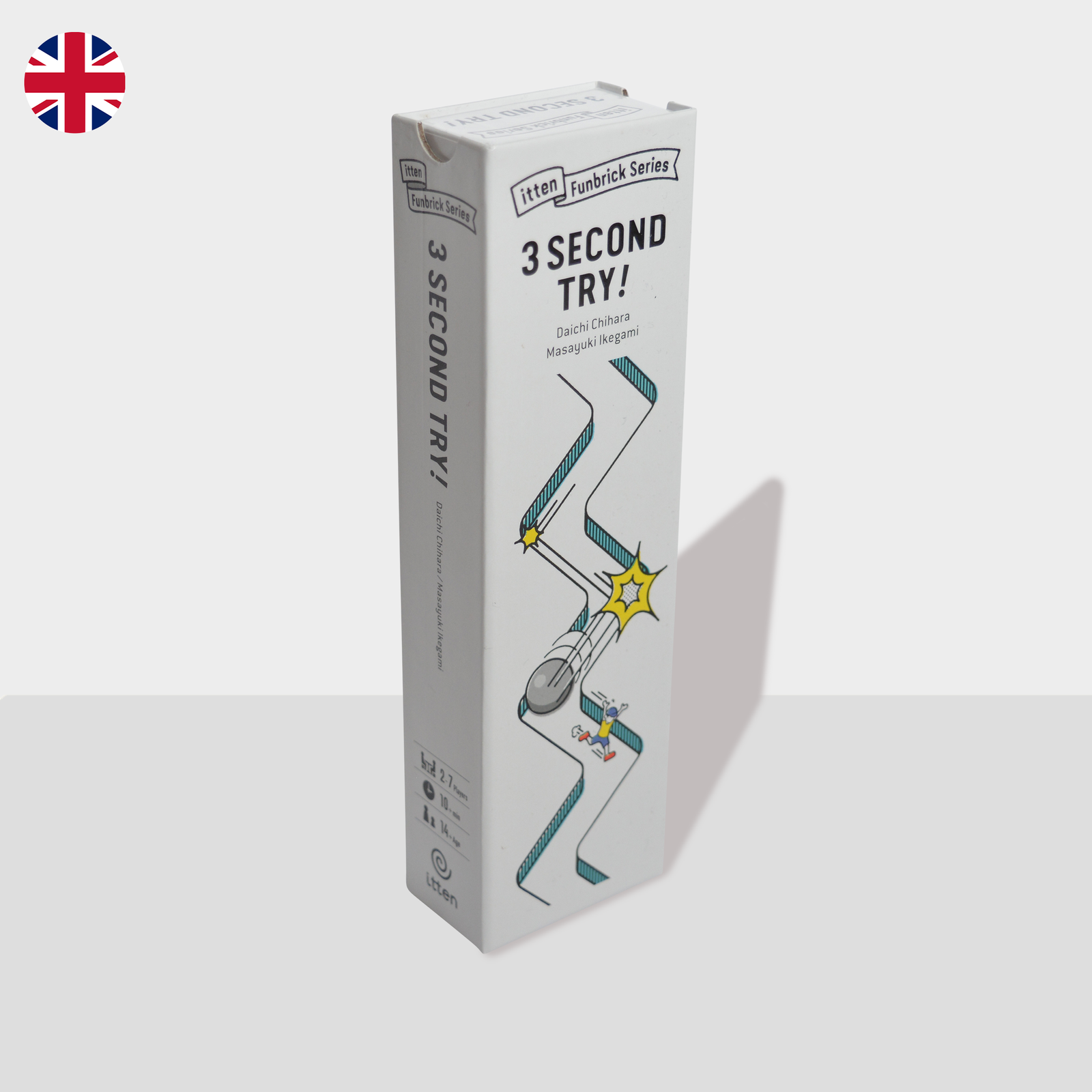 3 Second Try board game box front