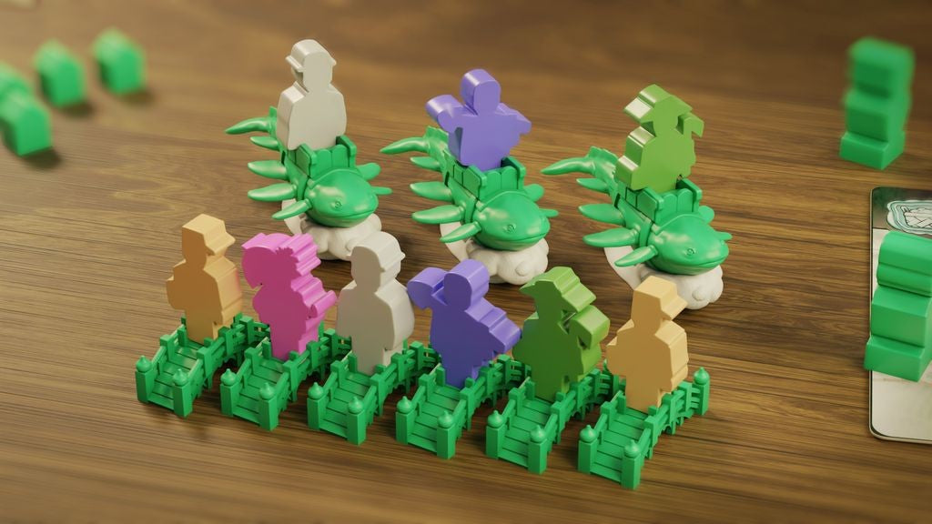 Canals of Windcrest — player pieces