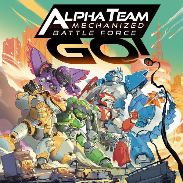 Alpha Team Mechanized Battle Force Go! — box cover