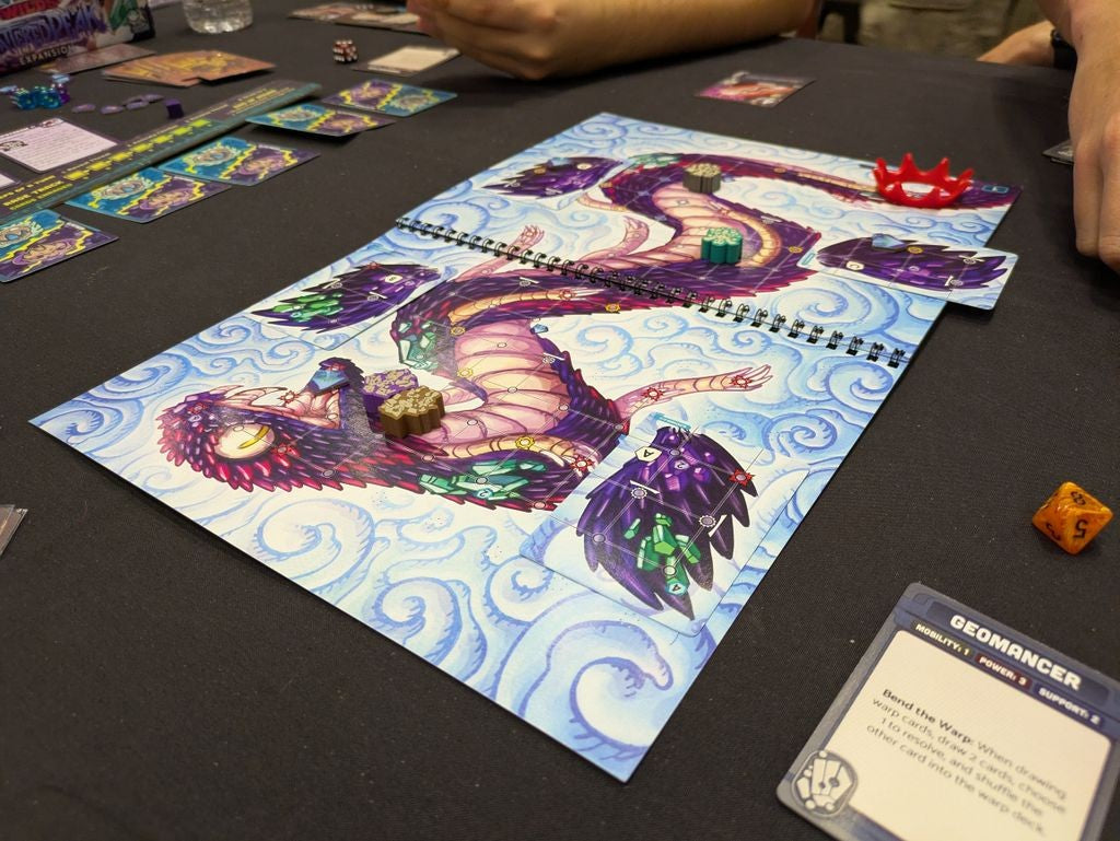 Leviathan Wilds: Shattered Peak — prototype in play
