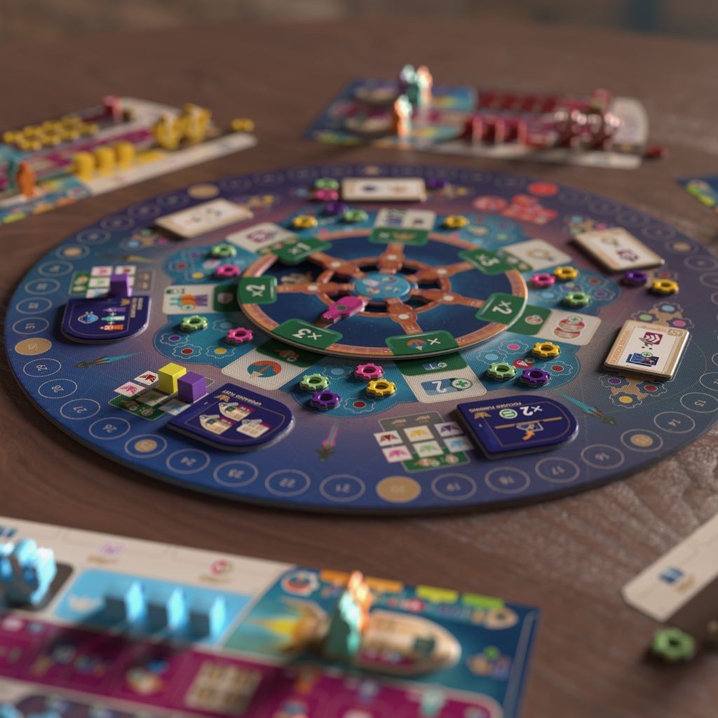 Excursions Deluxe Edition — game in play