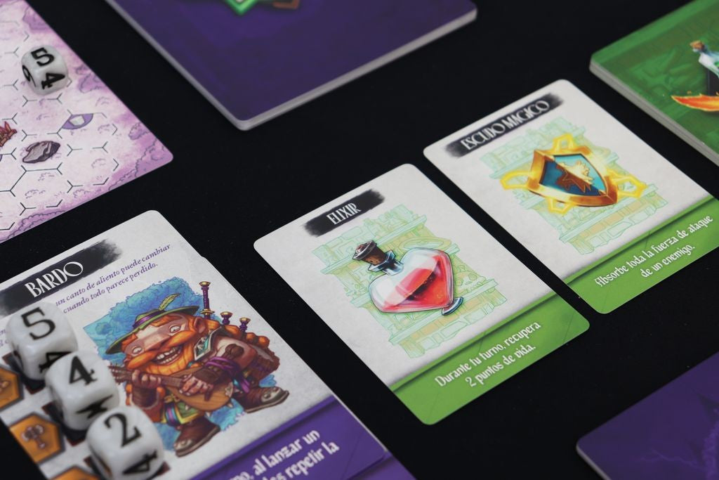 Revenge of the Seven Dwarfs — cards and dice