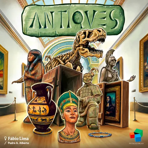 Front cover of Antiques, featuring classic fine art and museum imagery.
