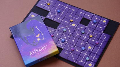 Players connecting stars and forming constellations during a session of Astraios: Starlight.