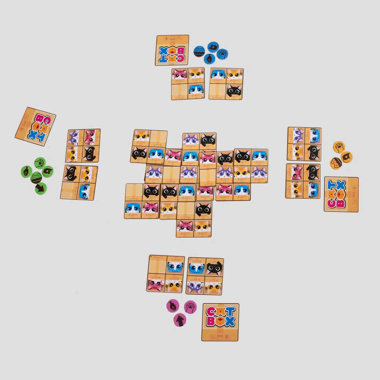 Cat Box active game scene