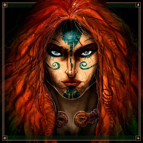 Front cover of Celtae, featuring Celtic artwork and ancient city landscapes.