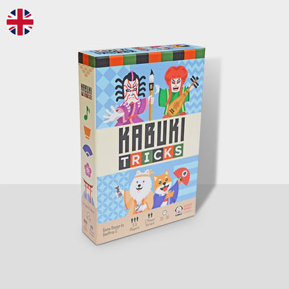 Kabuki Tricks game box front cover