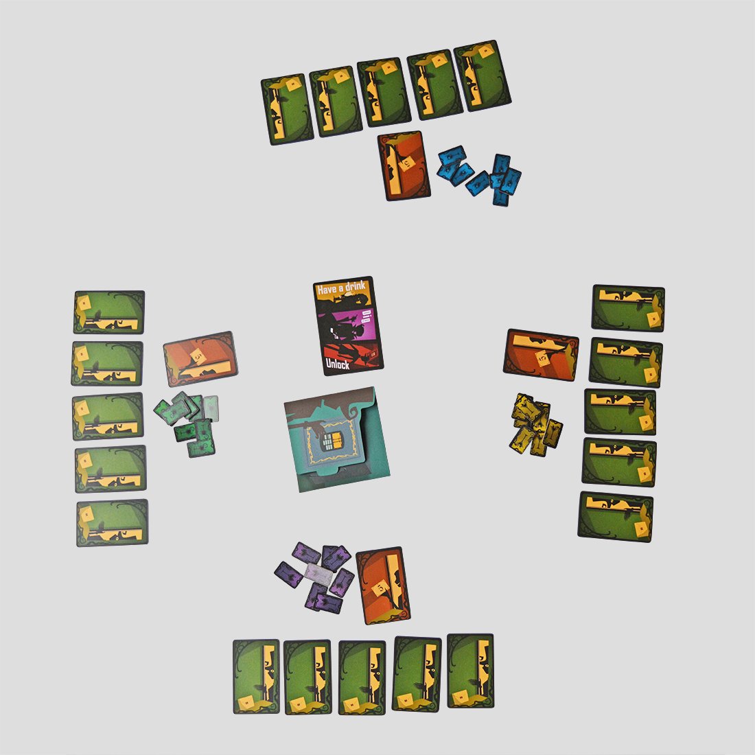 Players analyzing clues during Shadow House: The Code gameplay
