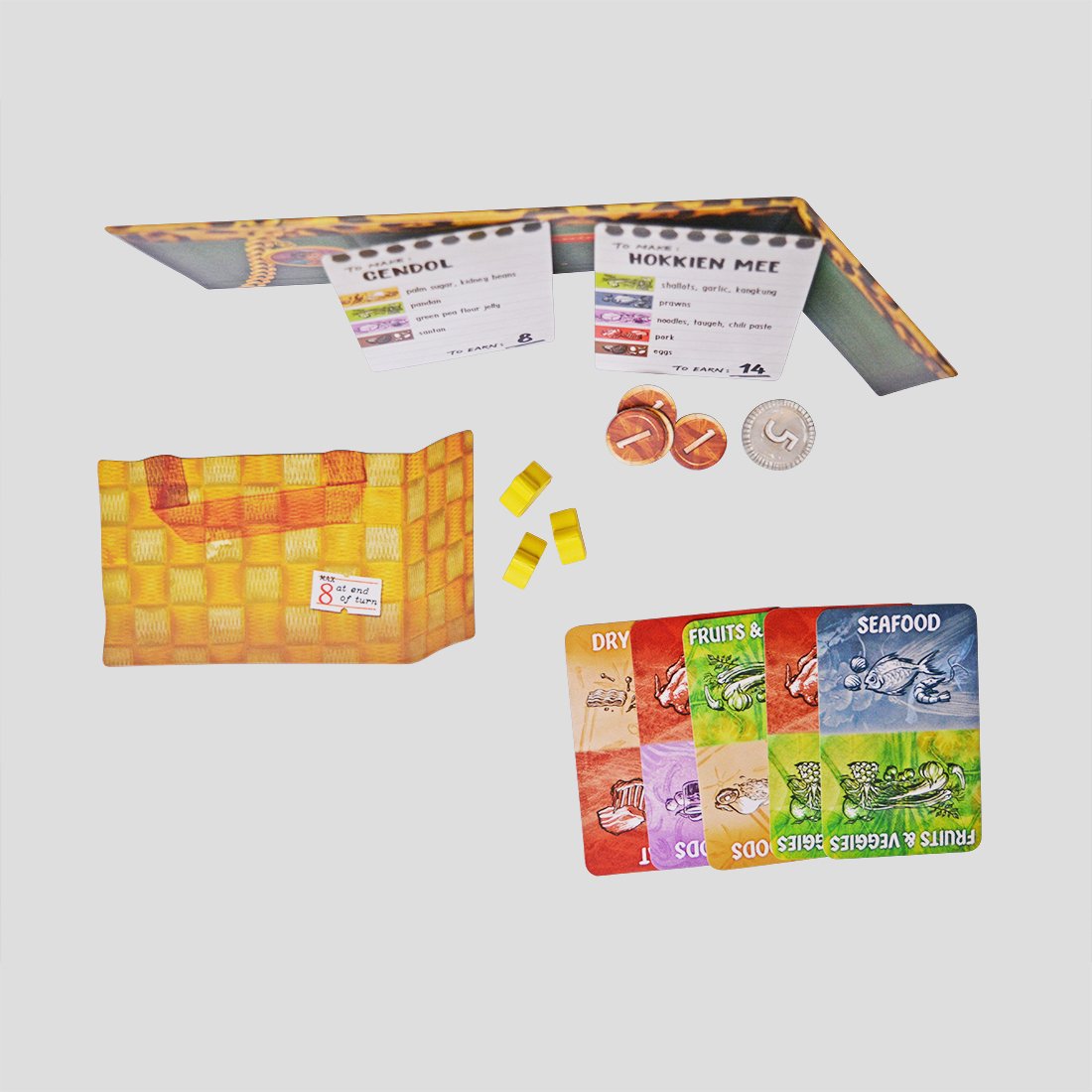 Players trading goods in Bansan