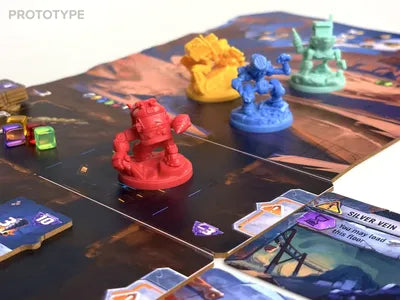 Drillers underground resource management game in play