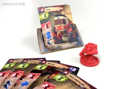 Drillers CGE board game cards and tokens