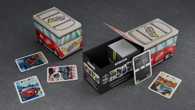 108 Outlaws game components including 108 unique outlaw cards, mission cards and tokens