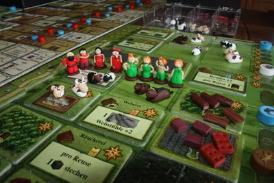 Fields of Arle 2-player worker placement gameplay