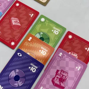 Flea Market push your luck card game in action