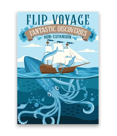 Flip Voyage Fantastic Discoveries Mini-Expansion box — Write Stuff Games