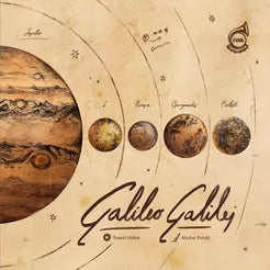 Galileo Galilei board game box cover