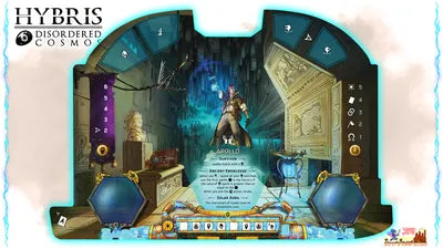 Hybris Disordered Cosmos Apollo expansion cards and tokens