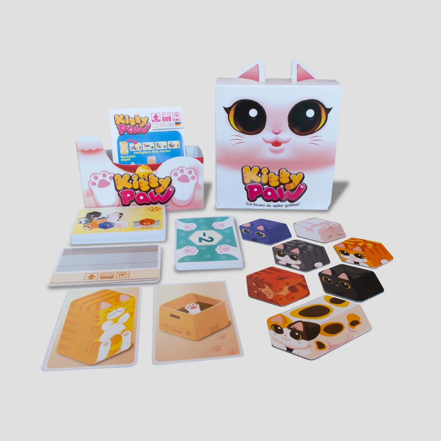 Back of Kitty Paw box with product details