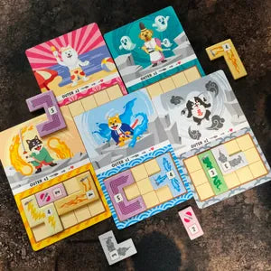 Katana Spirits 2-5 player strategy game in action