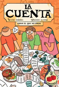 La Cuenta party card game box cover