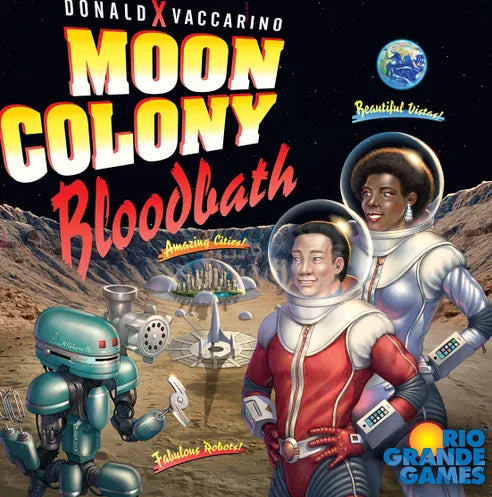 Moon Colony Bloodbath board game box cover