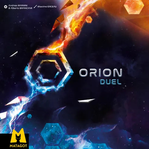Orion Duel board game box cover