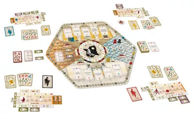 Players moving between Lisbon and metaphysical spaces, gathering inspiration, and writing poems in Pessoa, the literary strategy game.