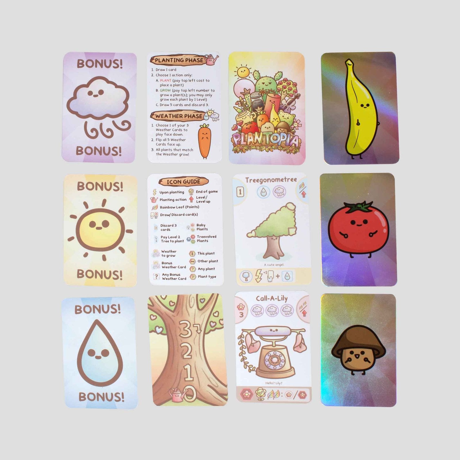 Card gameplay session from Plantopia