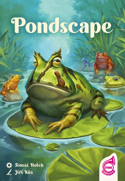 Pondscape board game box cover