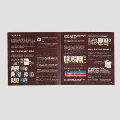 Rescuing Robin Hood rulebook pages