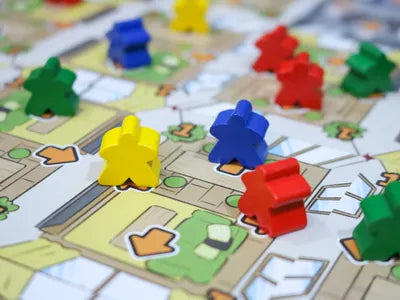 Room Share 2-4 player game setup ready to play
