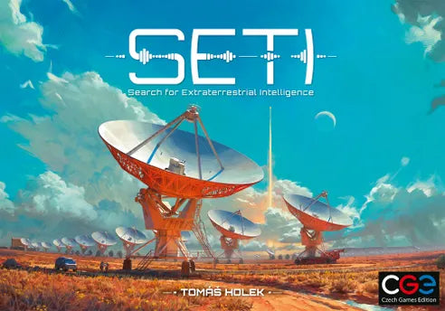 SETI Search for Extraterrestrial Intelligence board game box