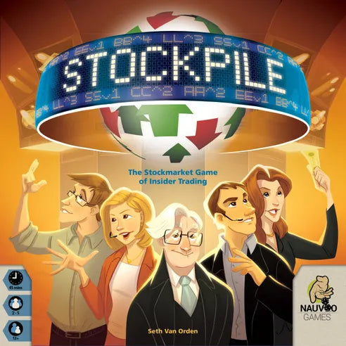 Stockpile board game box cover Matagot edition