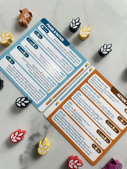 Tanbo mancala-inspired game in action