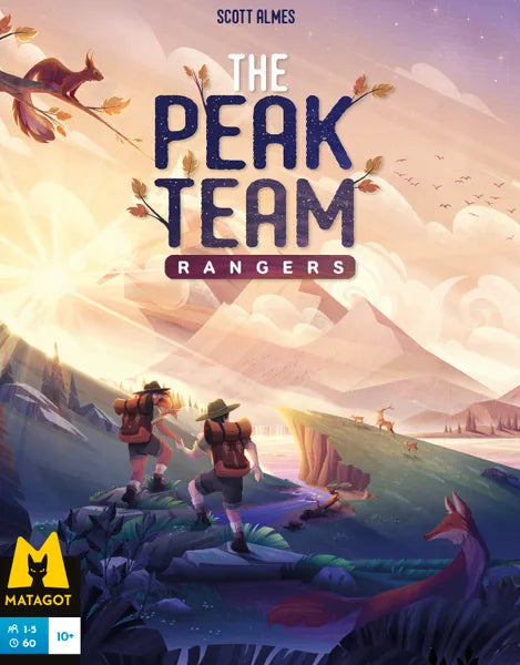 The Peak Team board game box cover Matagot