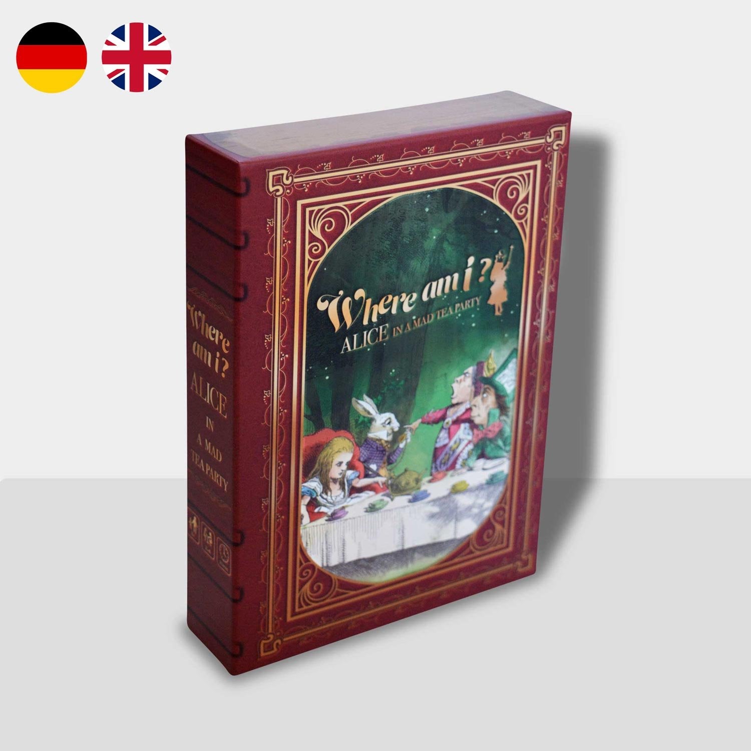Where am I Alice game front cover