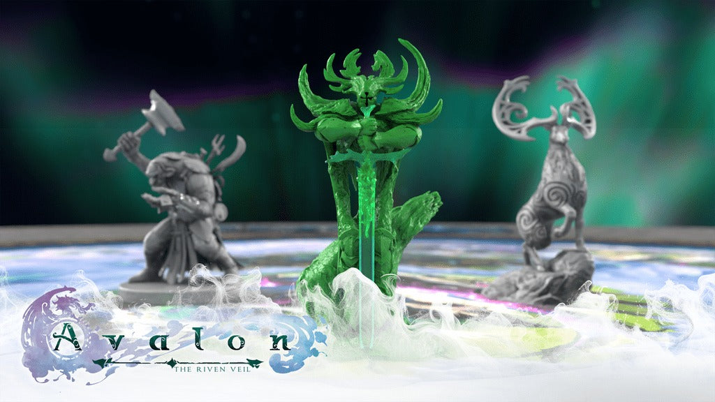 Avalon: The Riven Veil — mythical beast miniatures