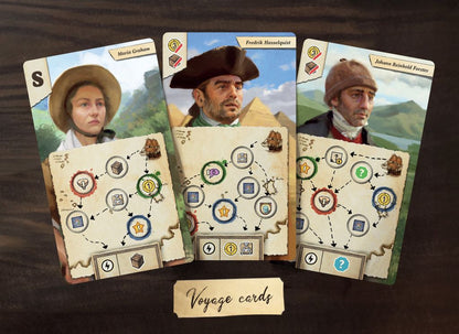 Carl von Linné — voyage cards