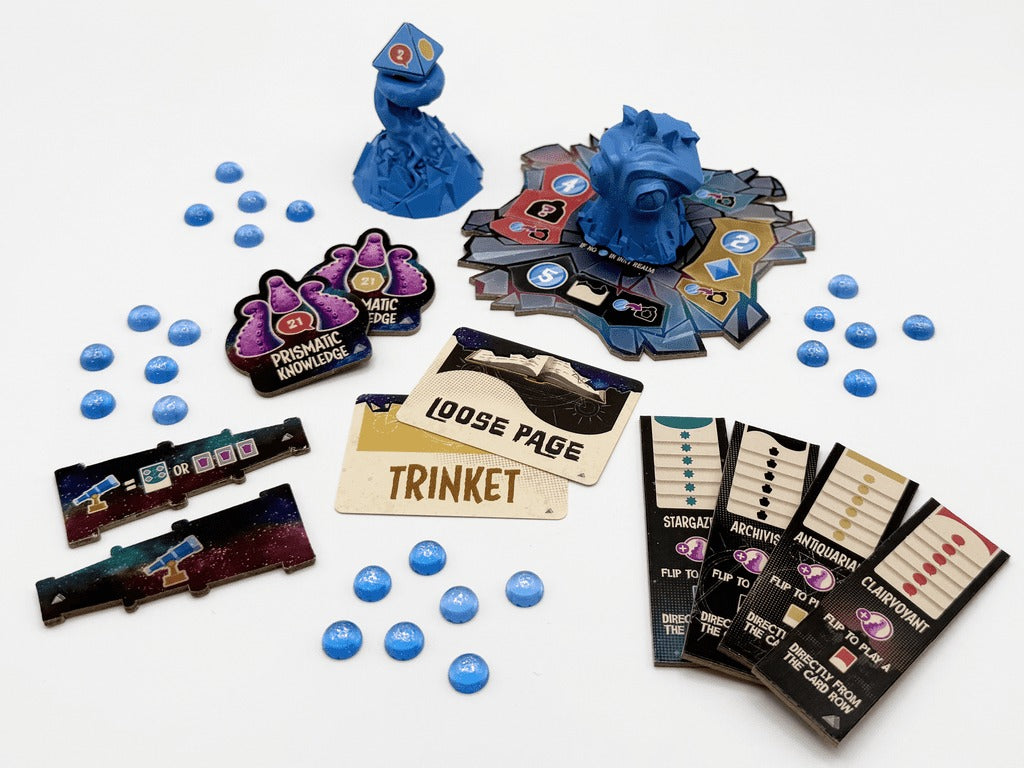 Cosmoctopus: Beyond the Inky Realm — selection of components (prototype)