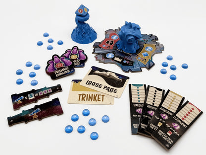 Cosmoctopus: Beyond the Inky Realm — selection of components (prototype)