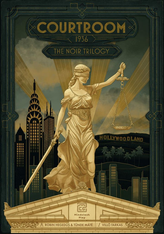 Courtroom: The Noir Trilogy — box cover
