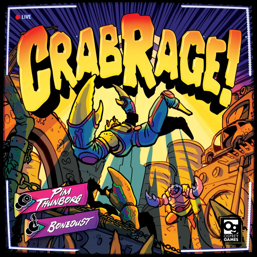 Crab Rage! — box cover